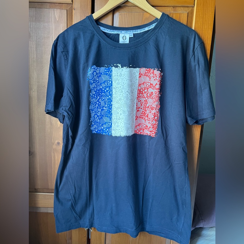 Euro 2016 France Graphic T-shirt Size XXL